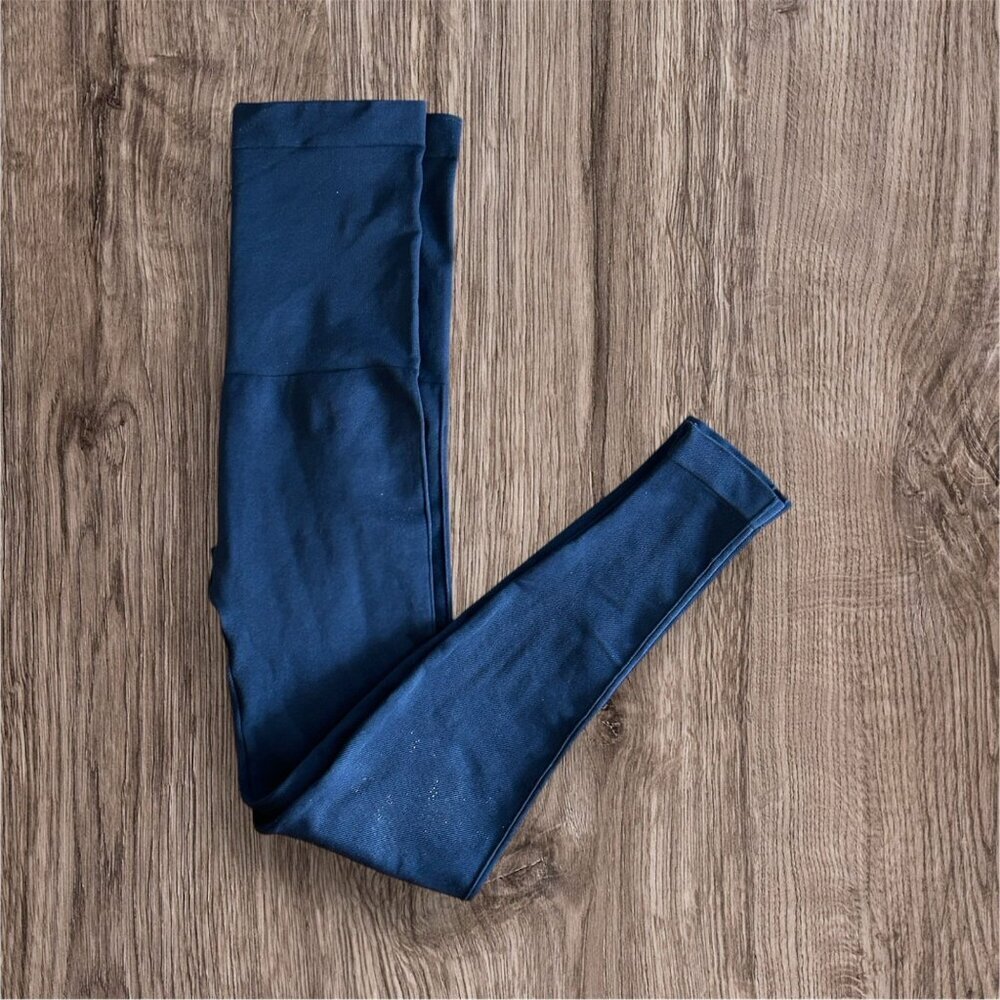 SPANX Navy Blue Leggings